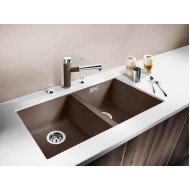 Blanco Subline 350/350-U Silgranit PuraDur с клапаном-автоматом Blanco Subline 350/350-U Silgranit PuraDur с клапаном-автоматом