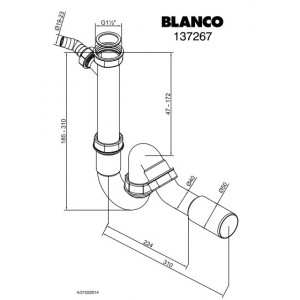 Сифон Blanco (137267)